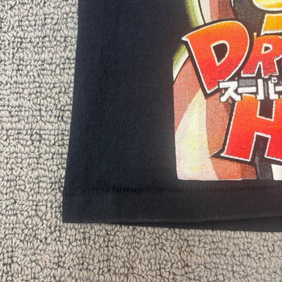 DBZ Shirt Large Black All Over Graphic Print Anime Handmade Indie Artist Tee - Picture 10 of 16